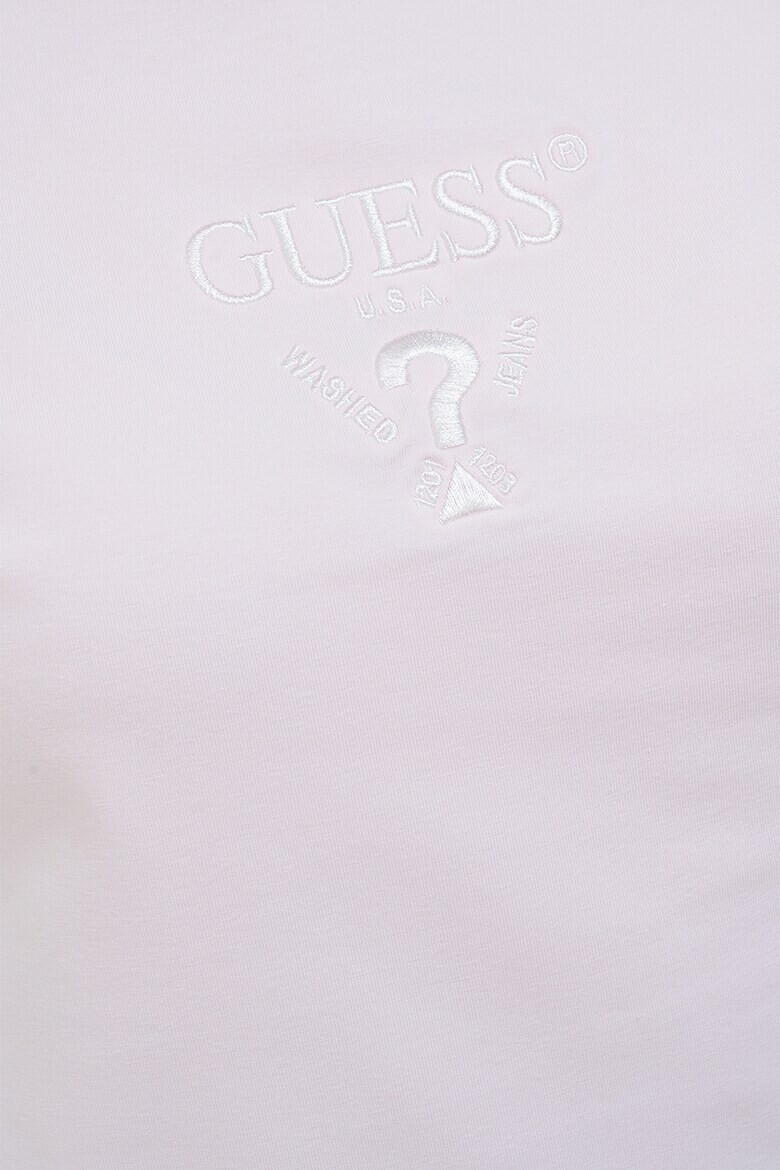 GUESS Фитнес тениска с бродирано лого - Pepit.bg