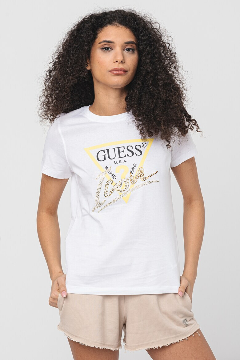 GUESS Тениска с лого - Pepit.bg
