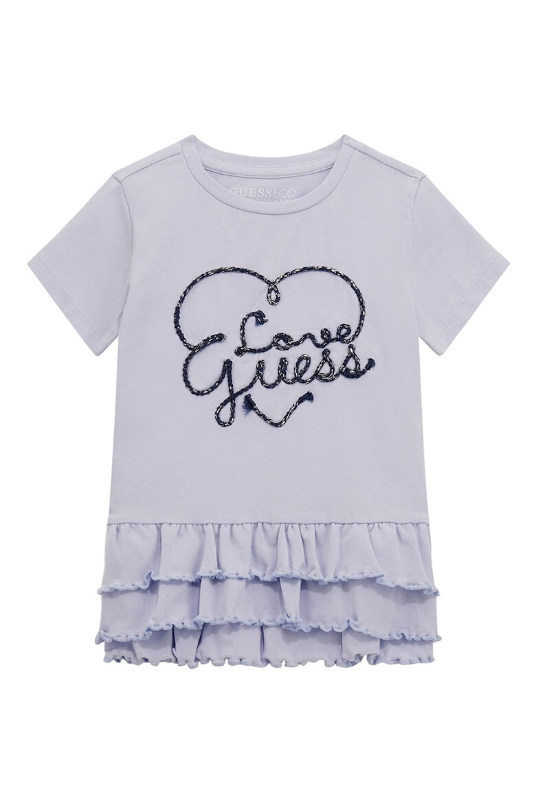 GUESS KIDS Тениска с надиплен подгъв - Pepit.bg