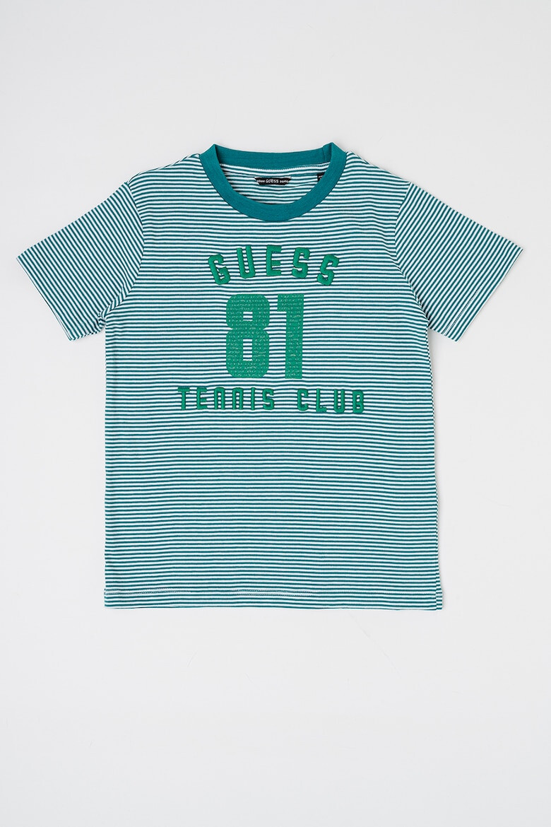 GUESS KIDS Tениска с райе и лого - Pepit.bg