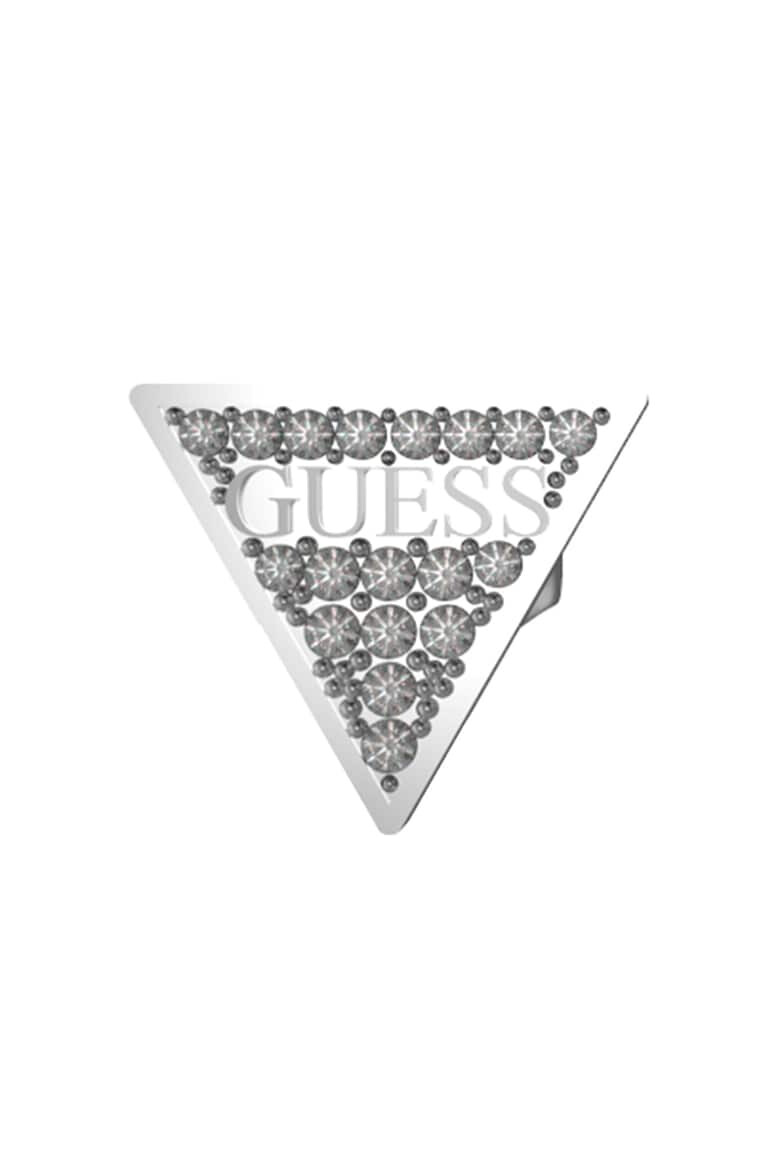 Guess Триъгълни обеци с кристали - Pepit.bg