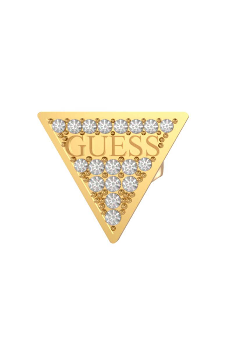 Guess Триъгълни обеци с кристали - Pepit.bg