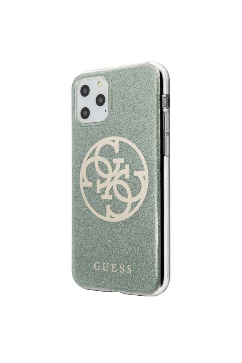 GUESS Защитен калъф Glitter 4G за iPhone 11 Pro Max - Pepit.bg