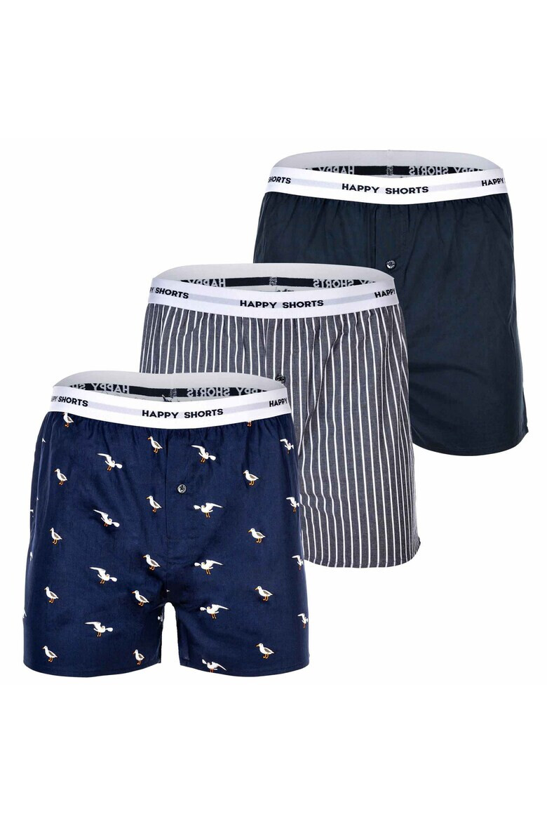 Happy Shorts Памучни боксерки - 3 чифта - Pepit.bg