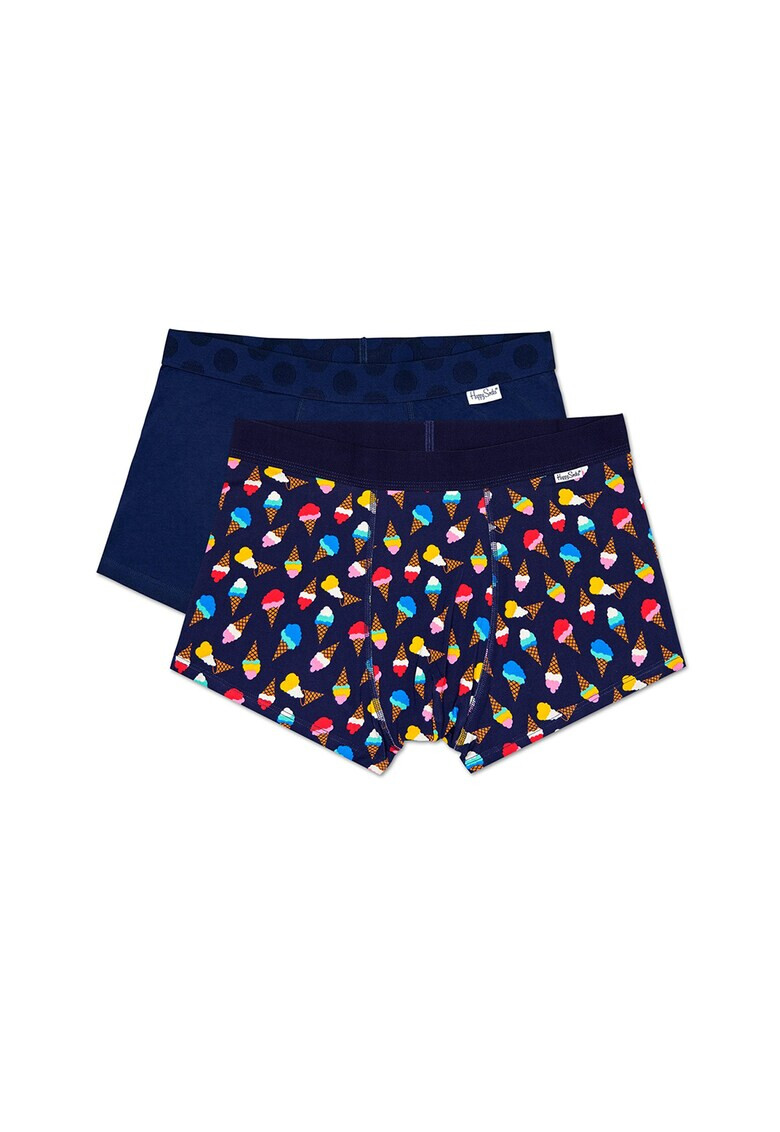 Happy Socks Боксерки с памук - 2 чифта - Pepit.bg