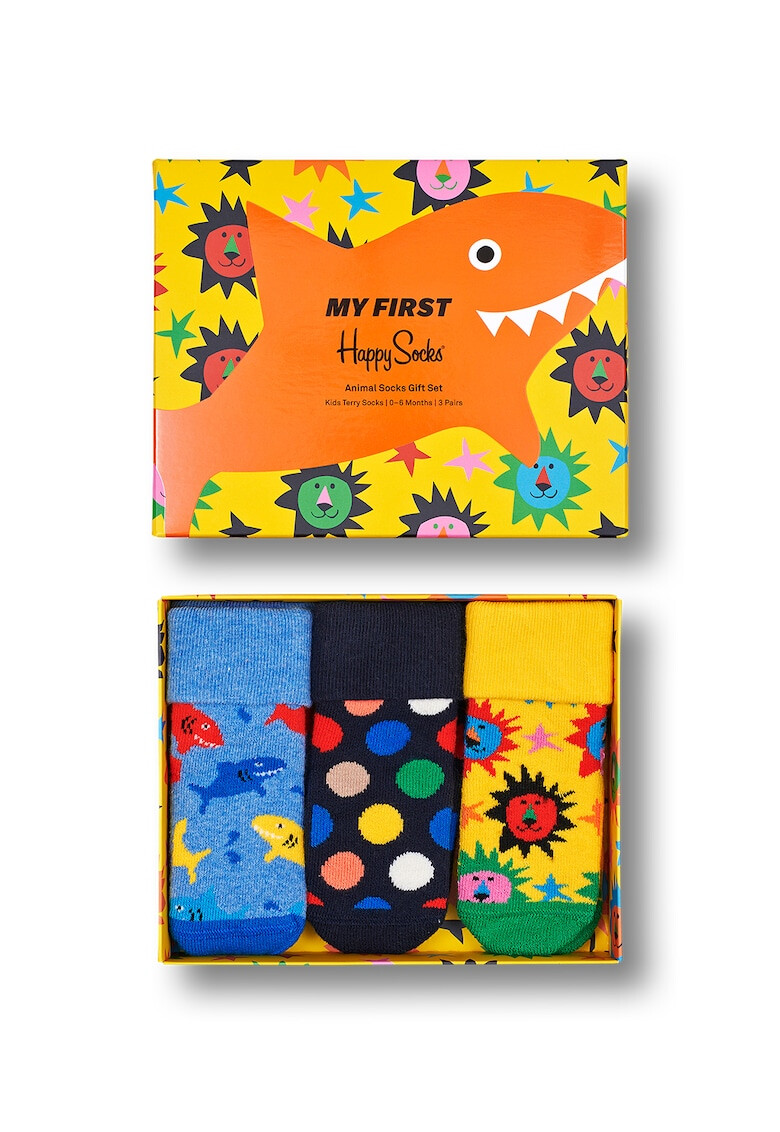 Happy Socks Чорапи - 3 чифта - Pepit.bg