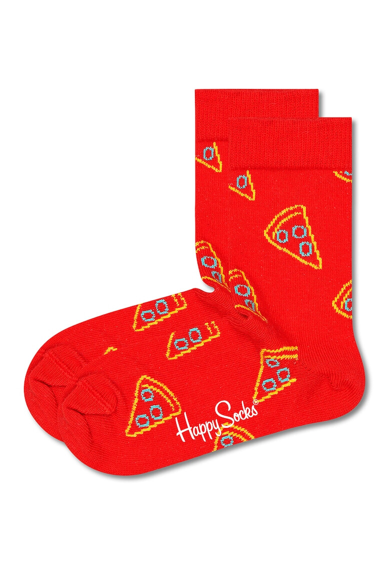 Happy Socks Чорапи на точки и фигурални шарки - 2 чифта - Pepit.bg