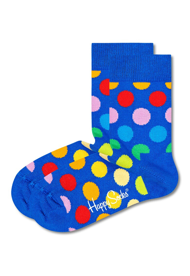 Happy Socks Чорапи на точки и фигурални шарки - 2 чифта - Pepit.bg