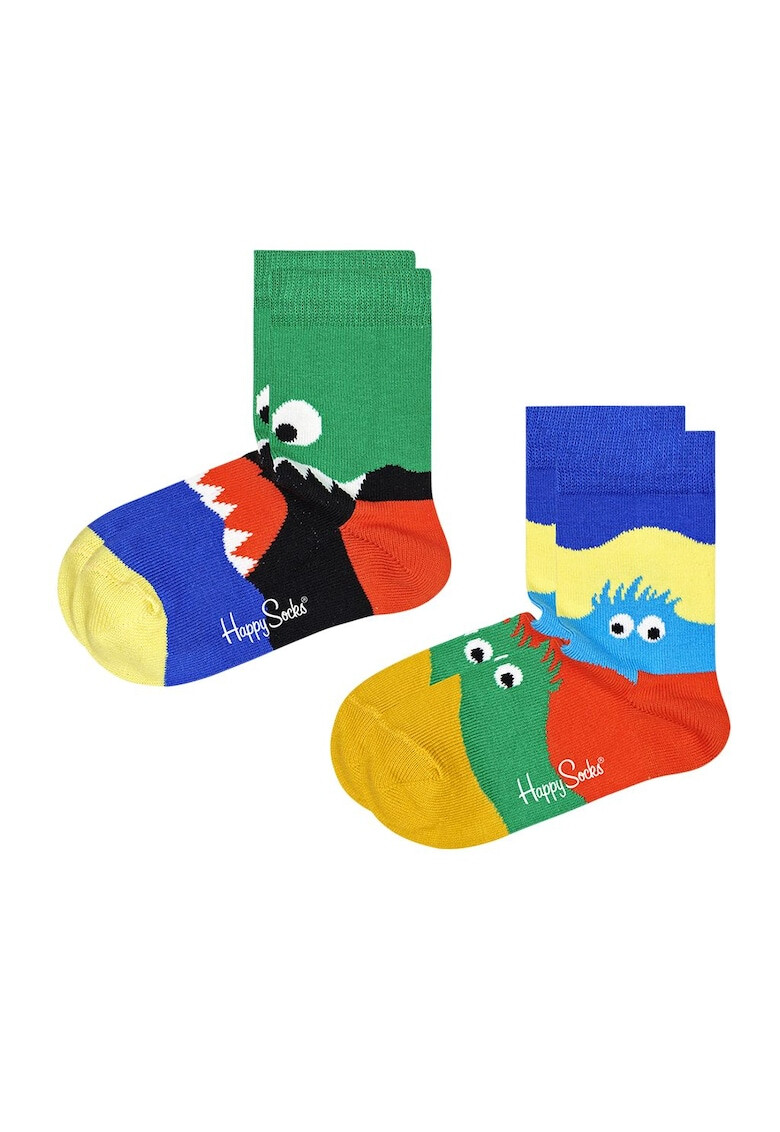 Happy Socks Чорапи с десен 2 чифта - Pepit.bg