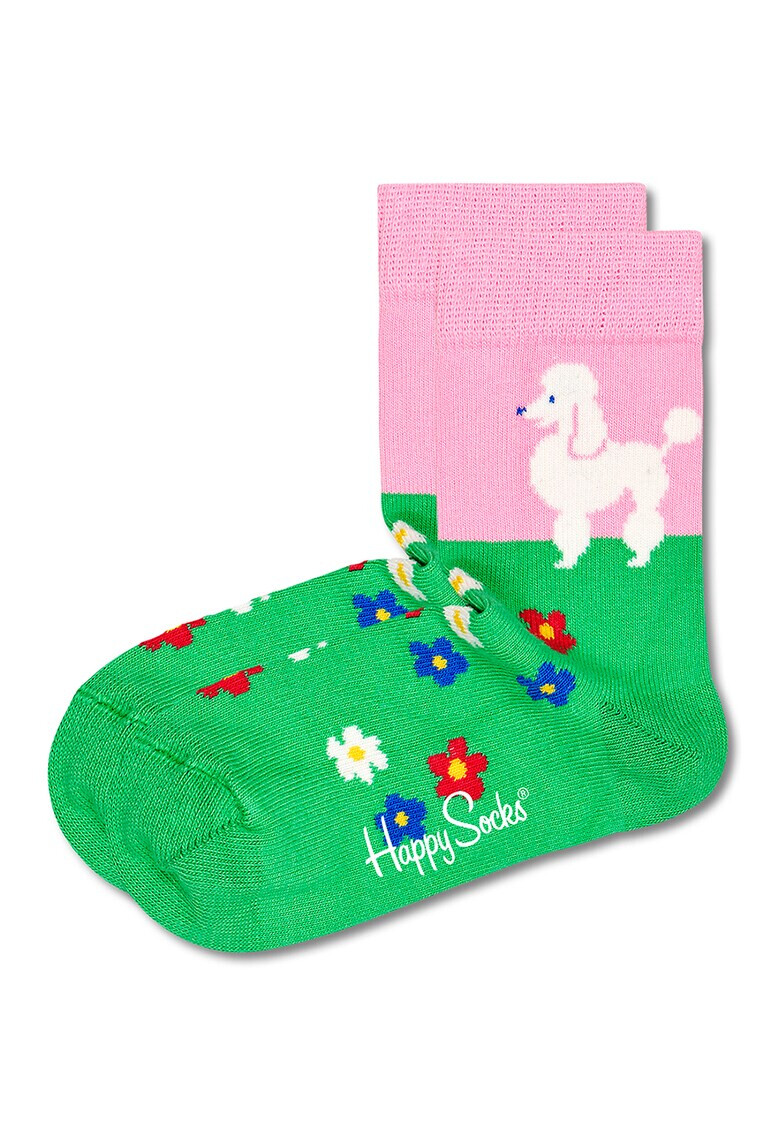 Happy Socks Чорапи с флорална шарка - 2 чифта - Pepit.bg