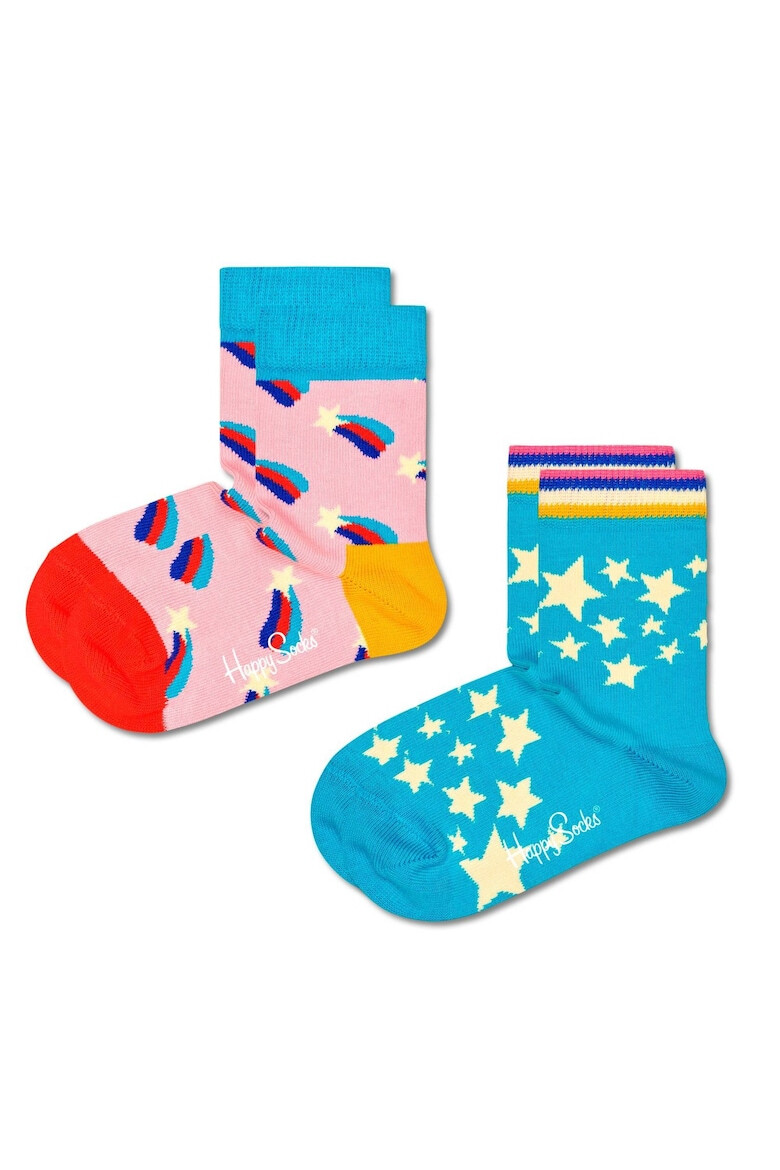 Happy Socks Чорапи с органичен памук - 2 чифта - Pepit.bg