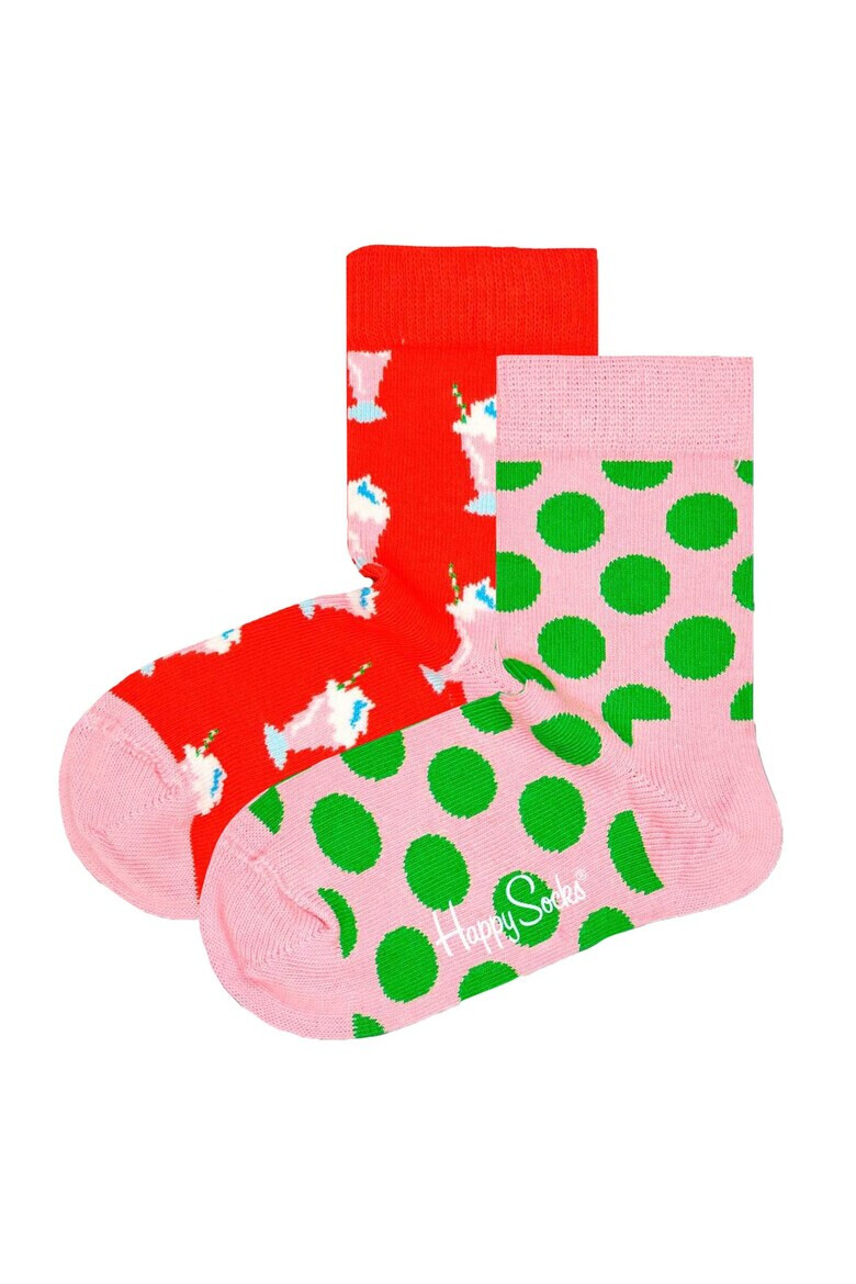 Happy Socks Чорапи с органичен памук - 2 чифта - Pepit.bg