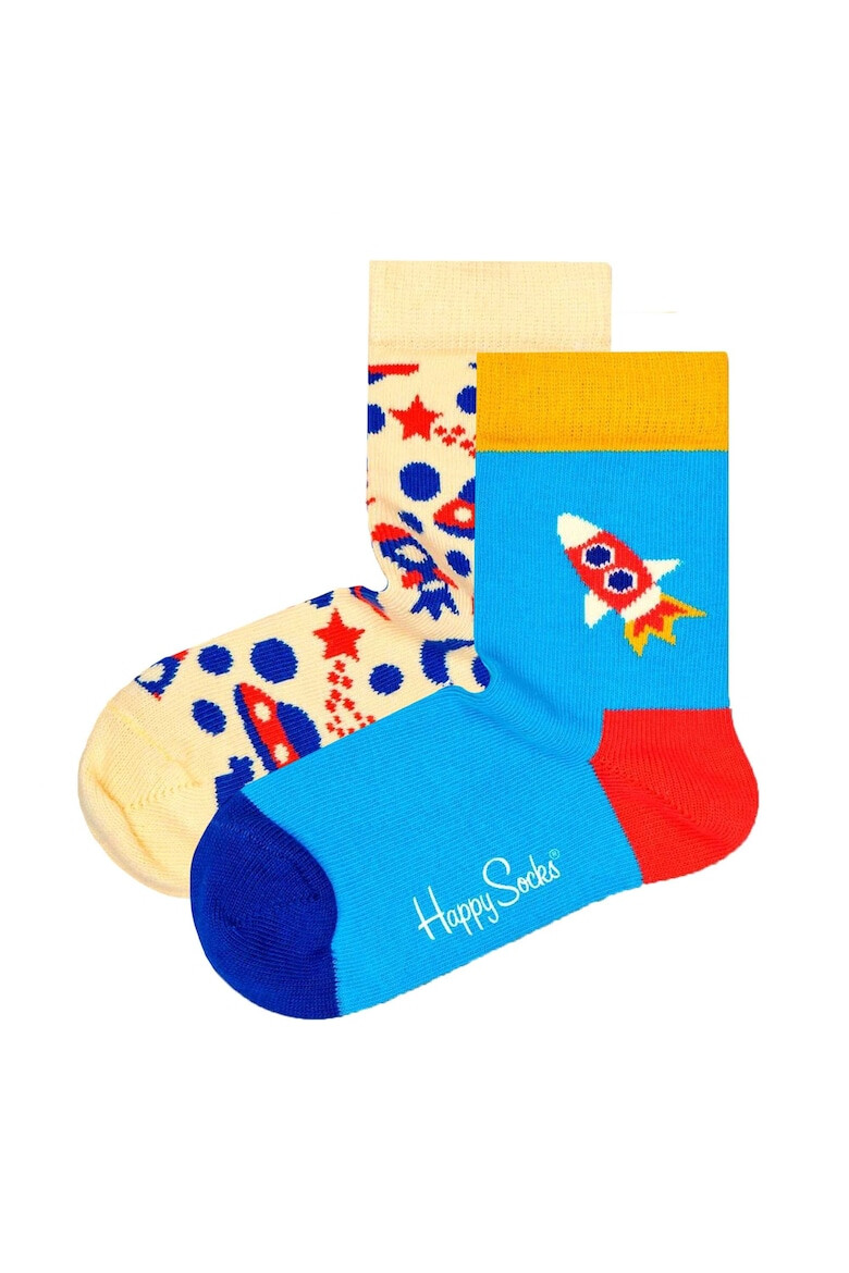 Happy Socks Чорапи с органичен памук - 2 чифта - Pepit.bg