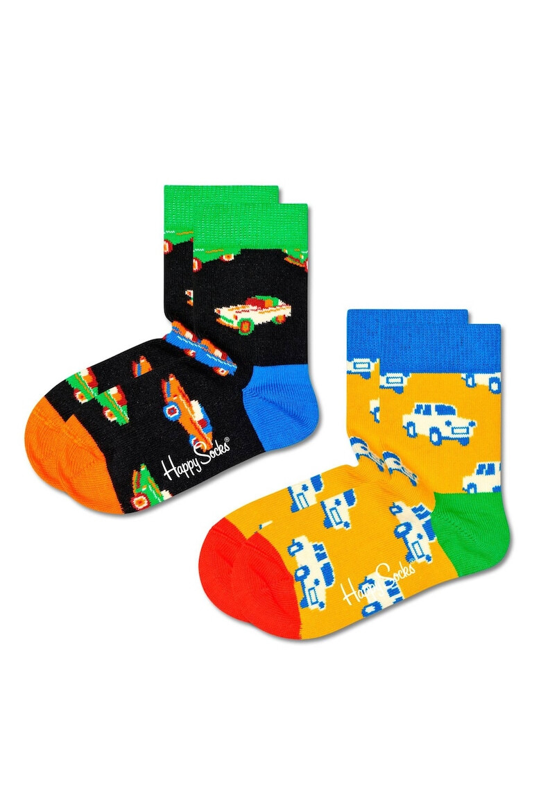 Happy Socks Чорапи с органичен памук - 2 чифта - Pepit.bg