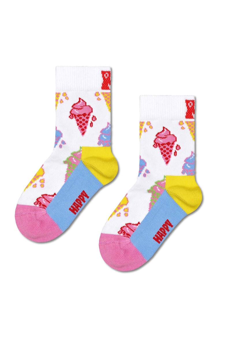 Happy Socks Чорапи с органичен памук - 3 чифта - Pepit.bg