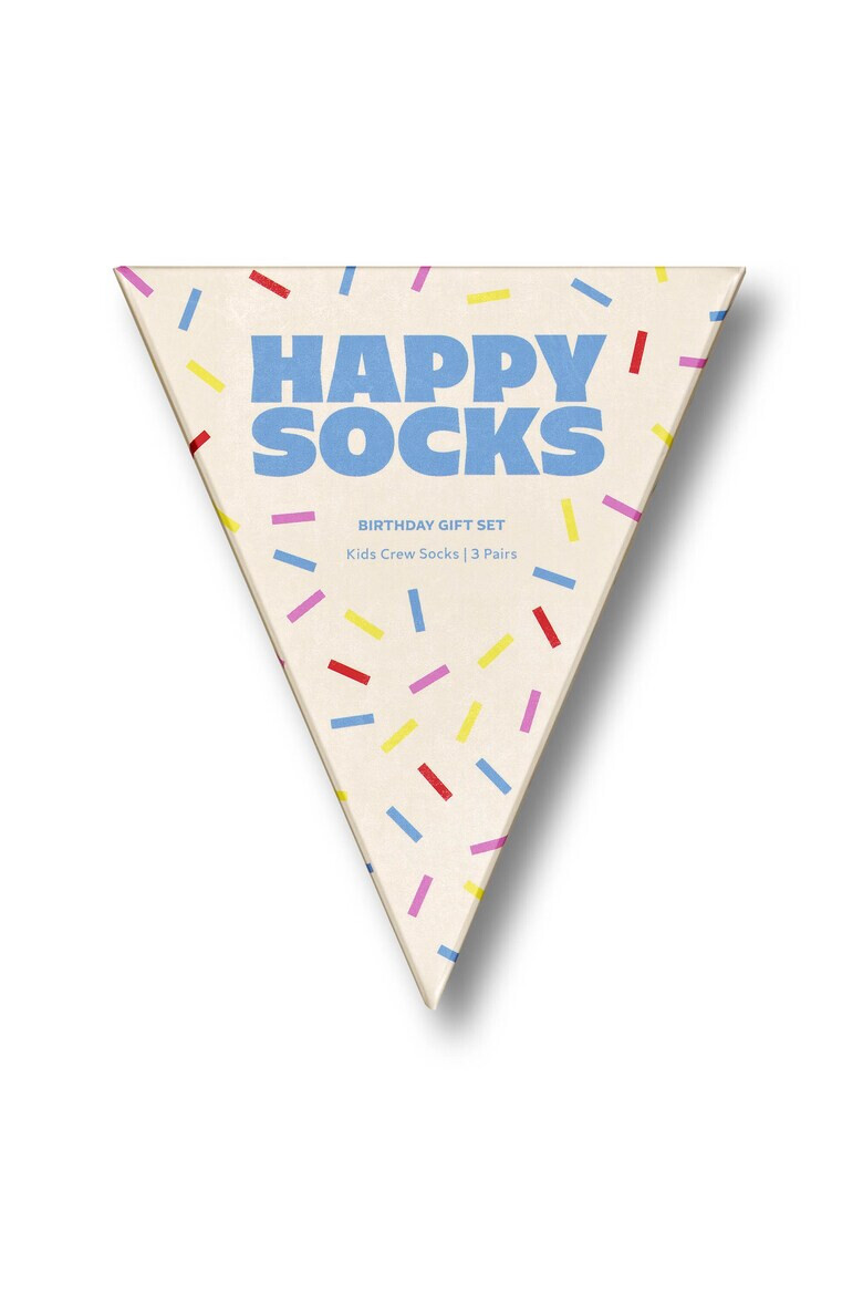 Happy Socks Чорапи с органичен памук - 3 чифта - Pepit.bg