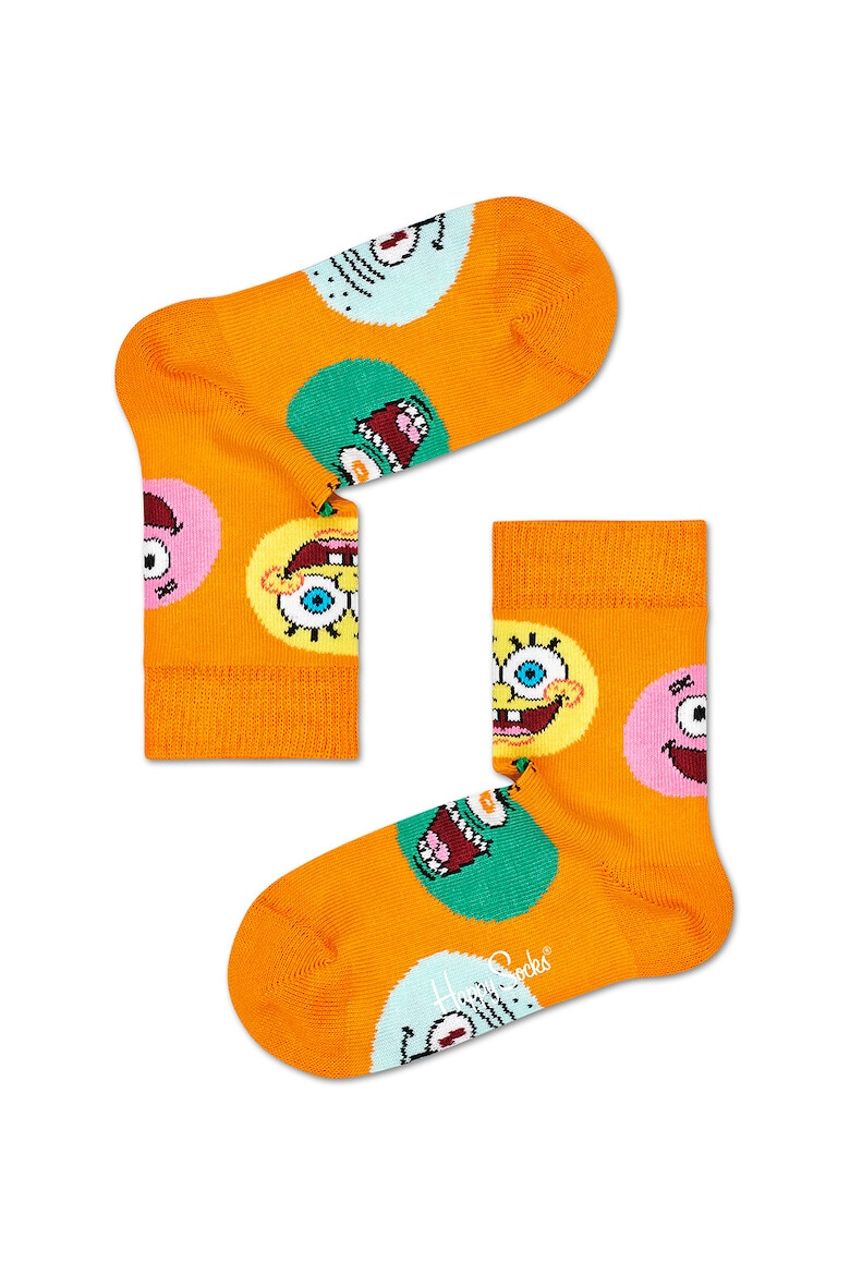 Happy Socks Чорапи с шарка - 4 чифта - Pepit.bg