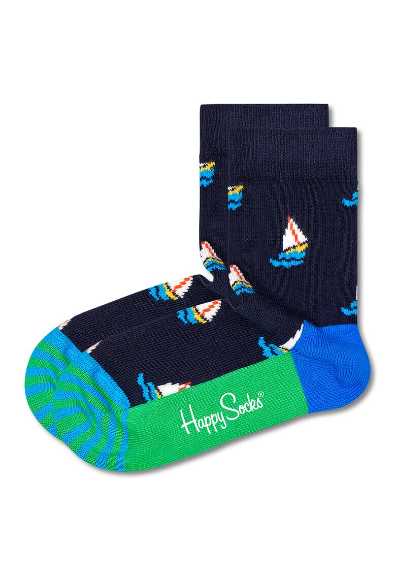 Happy Socks Десенирани чорапи - 2 чифта - Pepit.bg