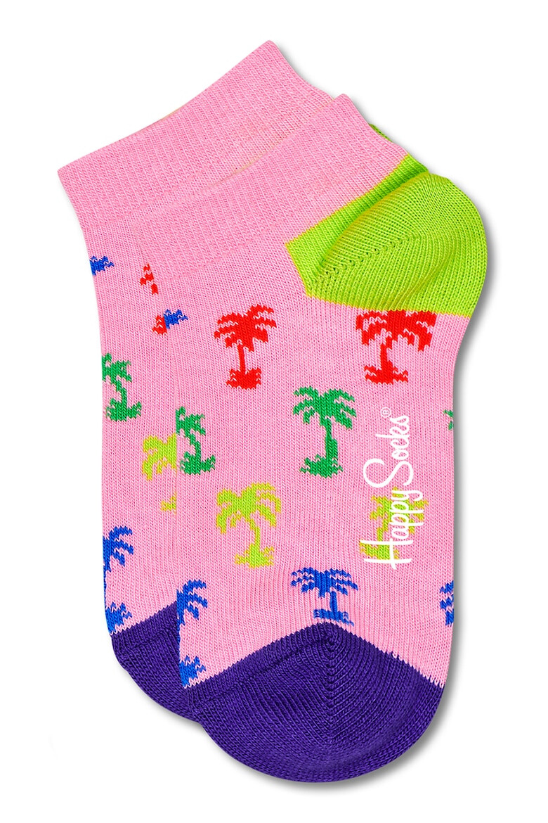 Happy Socks Десенирани чорапи с памук - 2 чифта - Pepit.bg