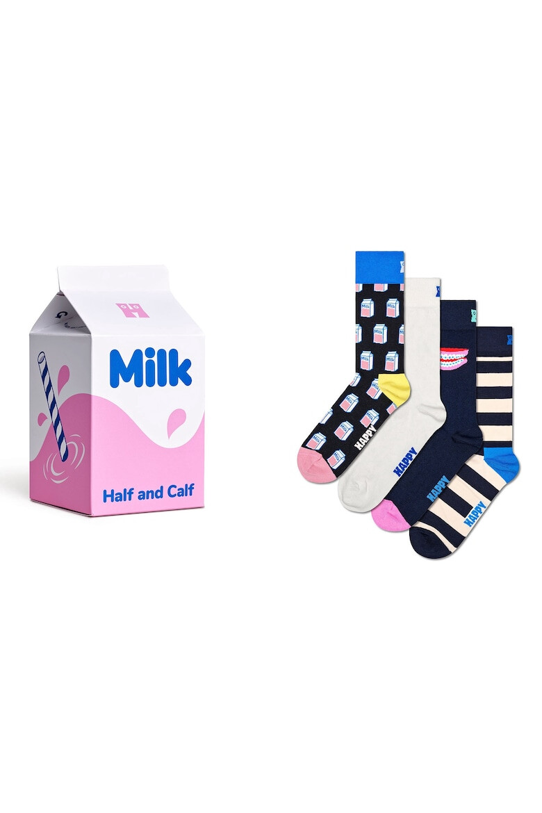 Happy Socks Дълги чорапи - 4 чифта - Pepit.bg