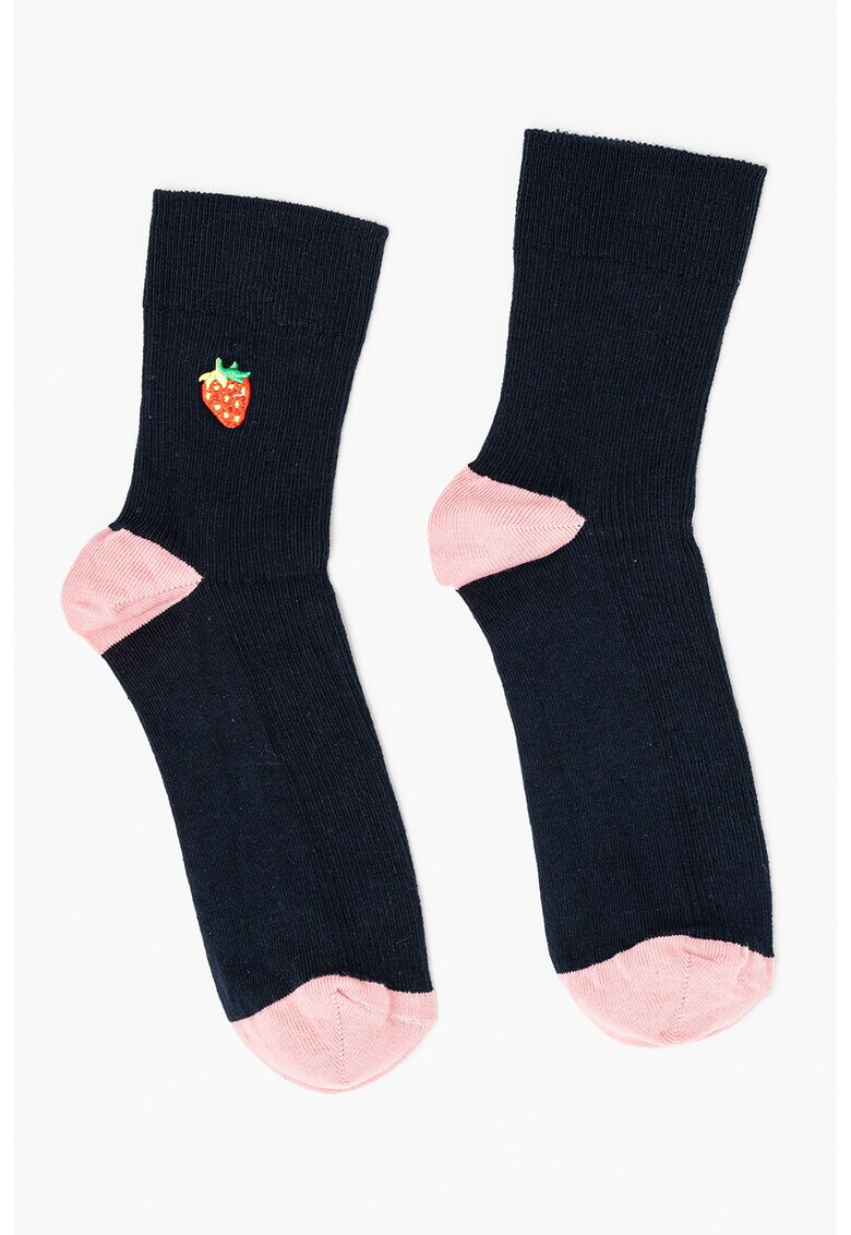 Happy Socks Дълги чорапи с бродерии - Pepit.bg