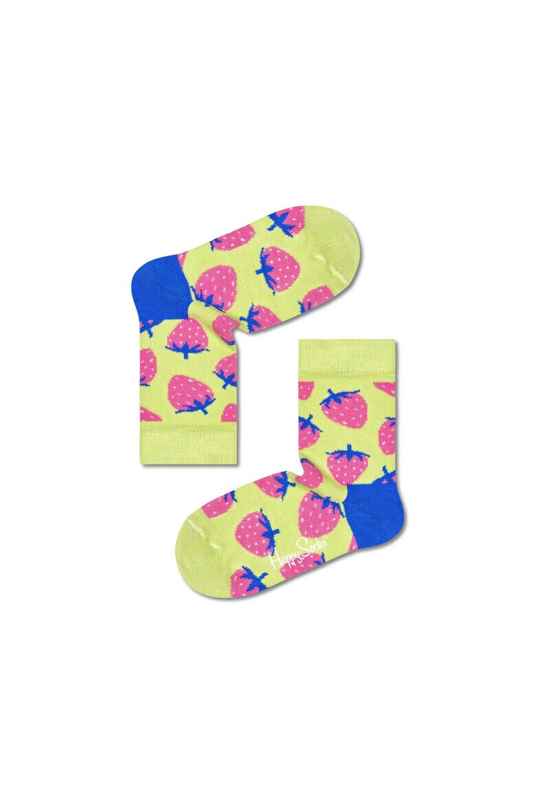 Happy Socks Дълги чорапи с десен - 4 чифта - Pepit.bg