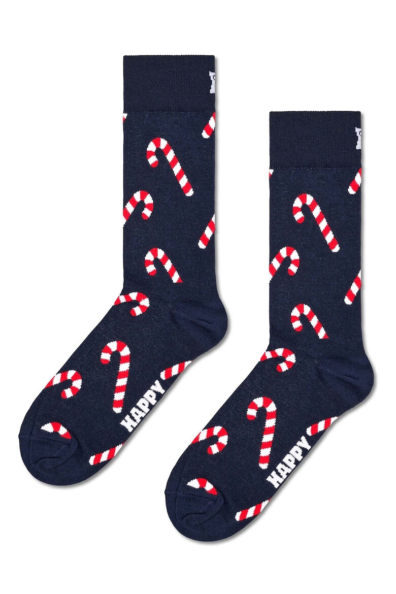 Happy Socks Дълги чорапи с графика - 3 чифта - Pepit.bg