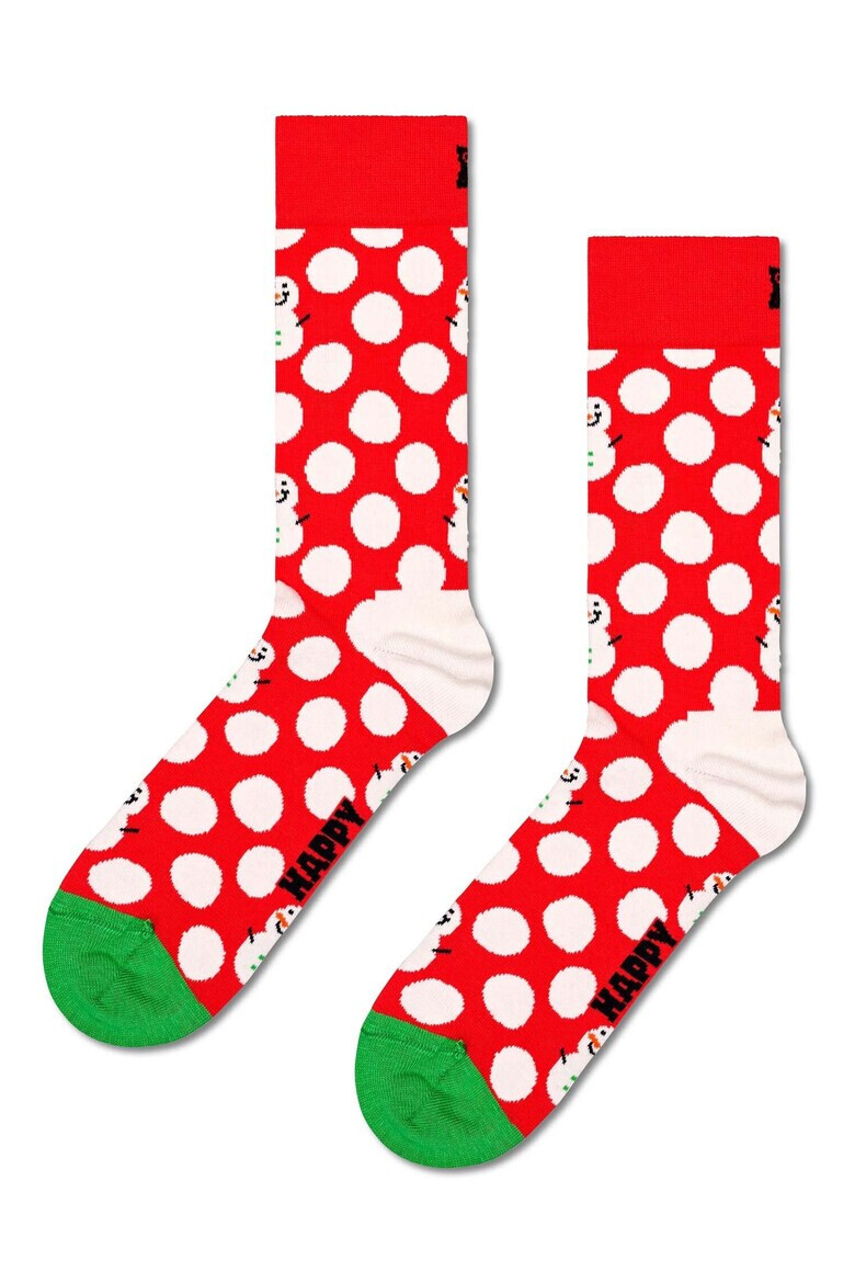Happy Socks Дълги чорапи с графика - 3 чифта - Pepit.bg