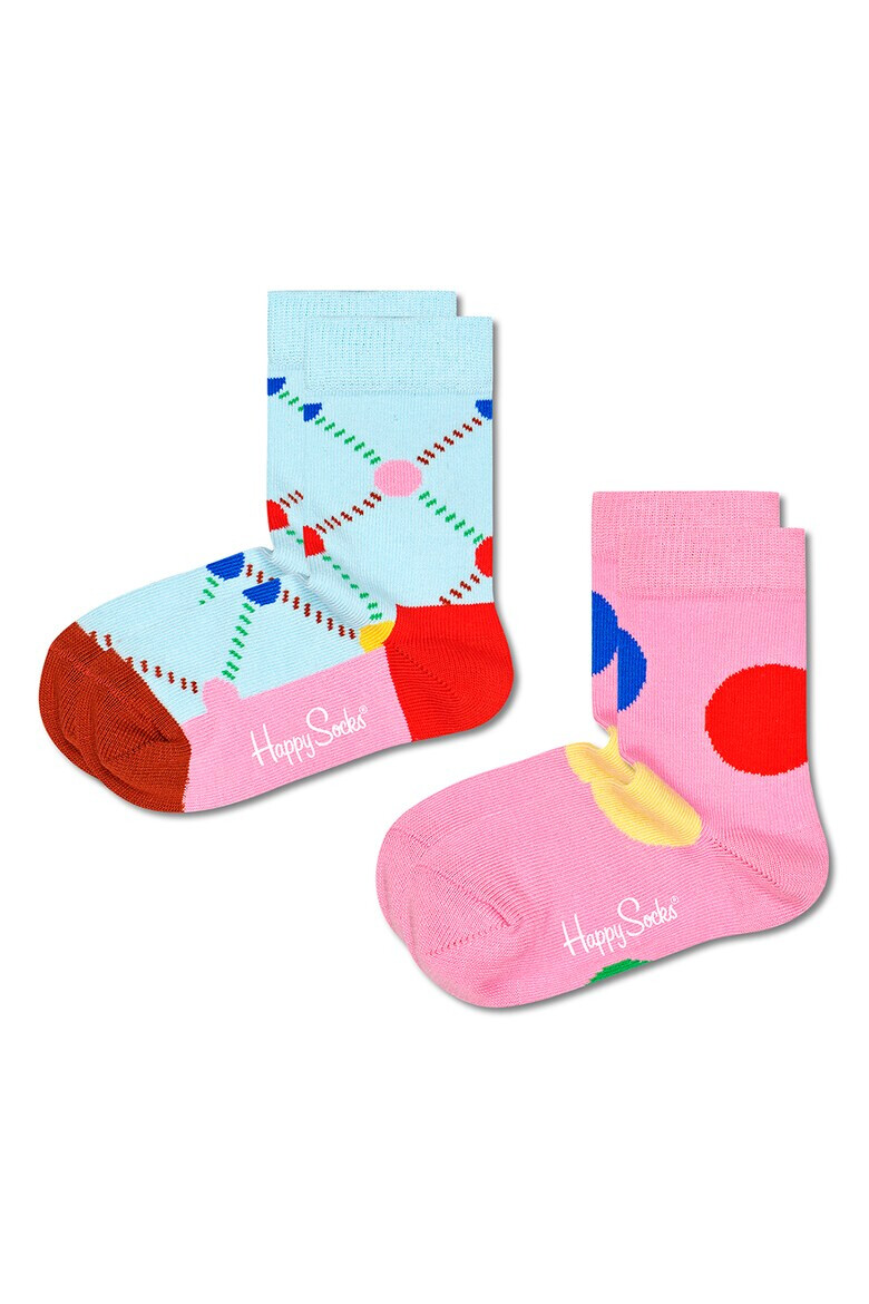 Happy Socks Къси чорапи с памук 2 чифта - Pepit.bg