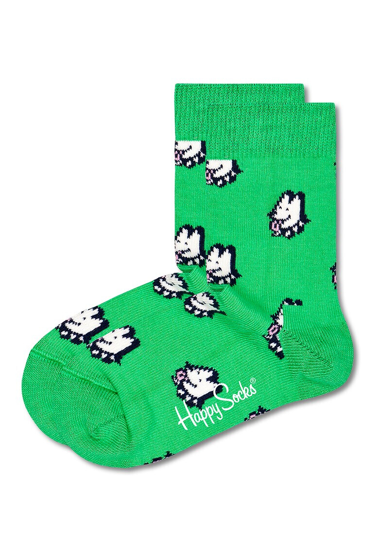 Happy Socks Къси чорапи с памук и принт 2 чифта - Pepit.bg