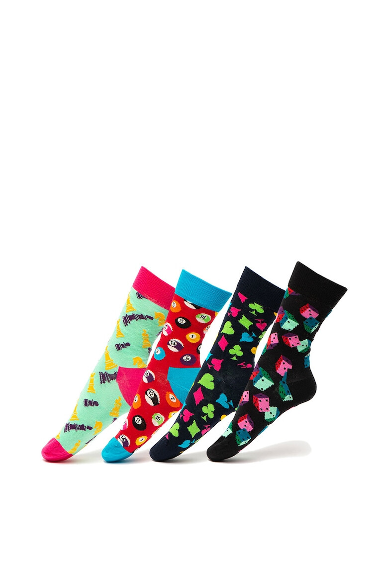 Happy Socks Унисекс чорапи - 4 чифта - Pepit.bg
