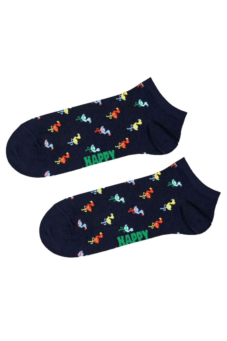 Happy Socks Унисекс чорапи до глезена - 3 чифта - Pepit.bg