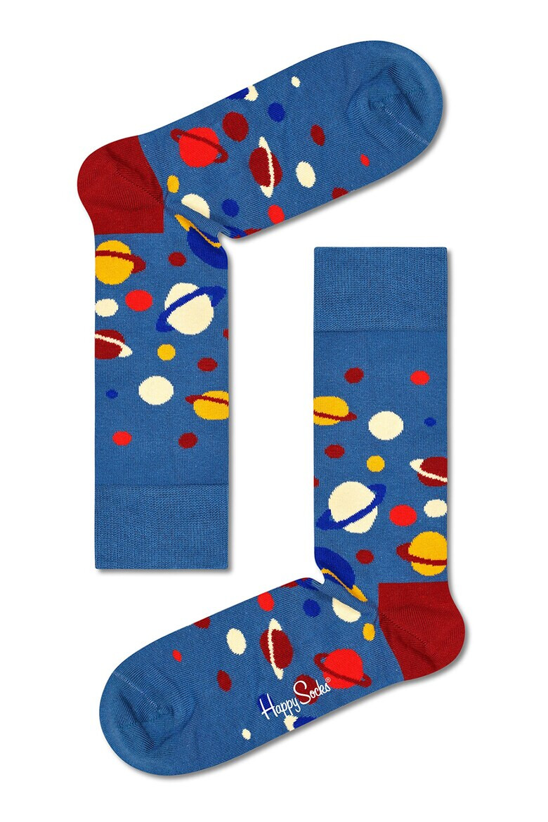 Happy Socks Унисекс чорапи Outer Space - 3 чифта - Pepit.bg