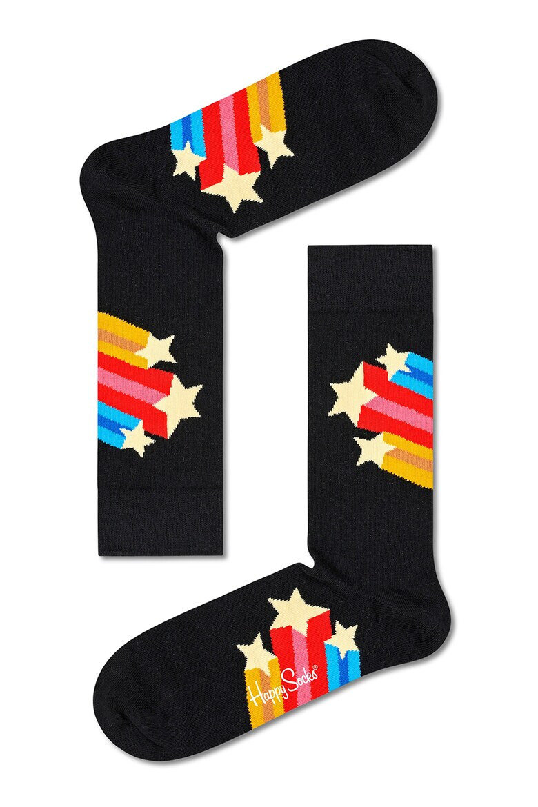 Happy Socks Унисекс чорапи Outer Space - 3 чифта - Pepit.bg