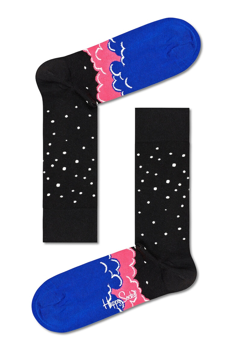 Happy Socks Унисекс чорапи Outer Space - 3 чифта - Pepit.bg