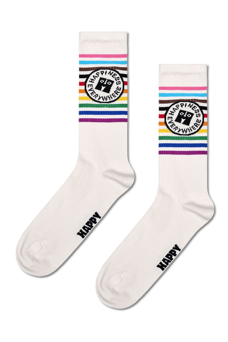 Happy Socks Унисекс чорапи Pride - 3 чифта - Pepit.bg