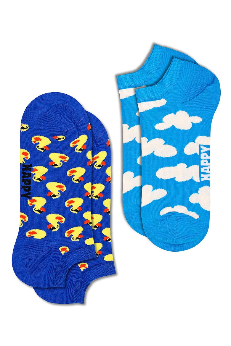 Happy Socks Унисекс чорапи Rubber Duck - 2 чифта - Pepit.bg