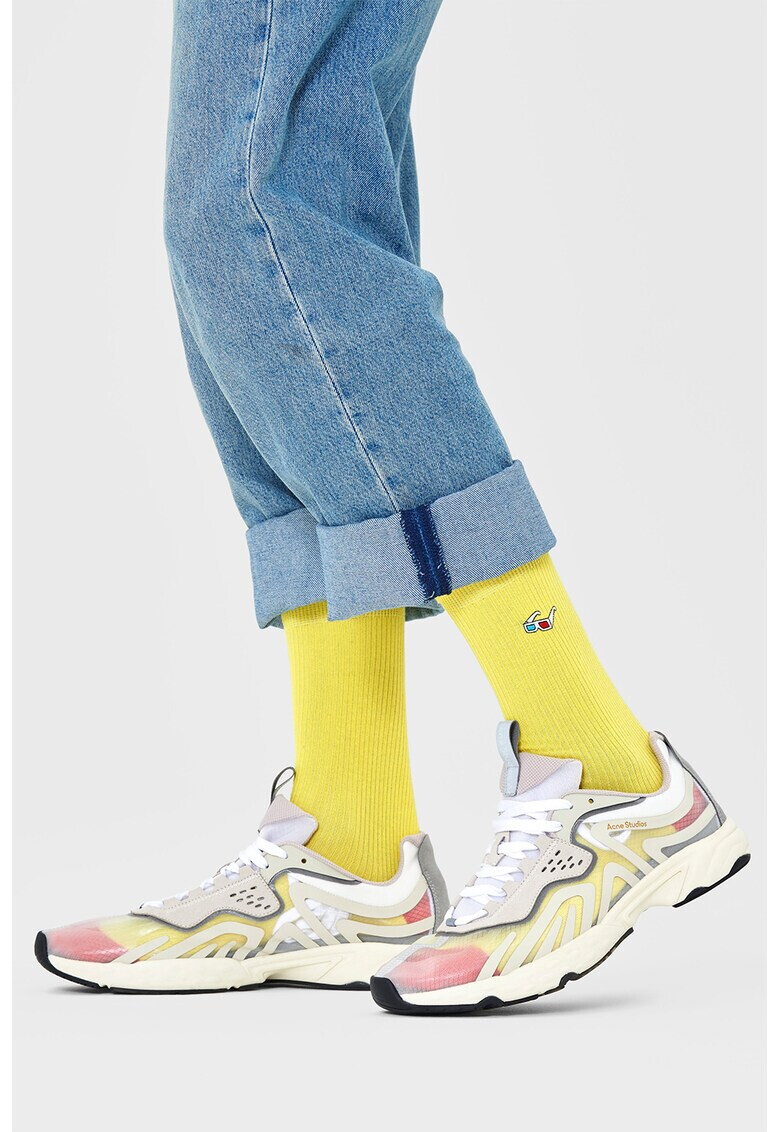 Happy Socks Унисекс чорапи с 3D очила - Pepit.bg