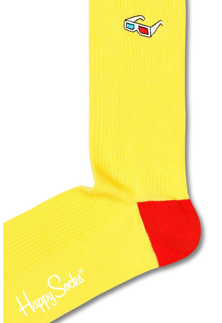 Happy Socks Унисекс чорапи с 3D очила - Pepit.bg