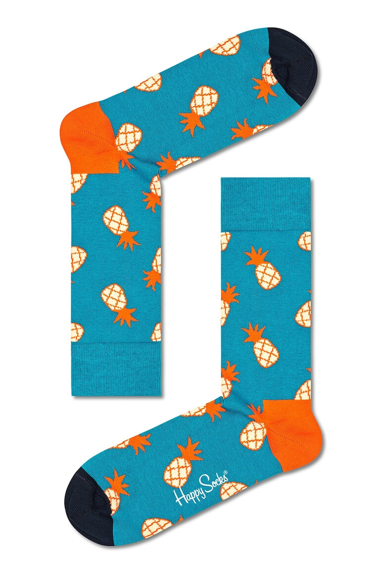 Happy Socks Унисекс чорапи с десен - 7 чифта - Pepit.bg