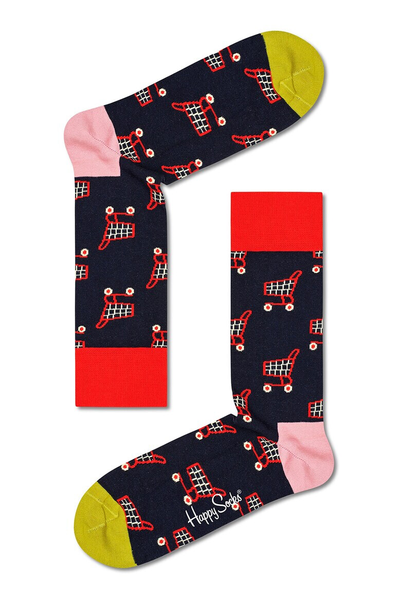 Happy Socks Унисекс чорапи с десен - 7 чифта - Pepit.bg