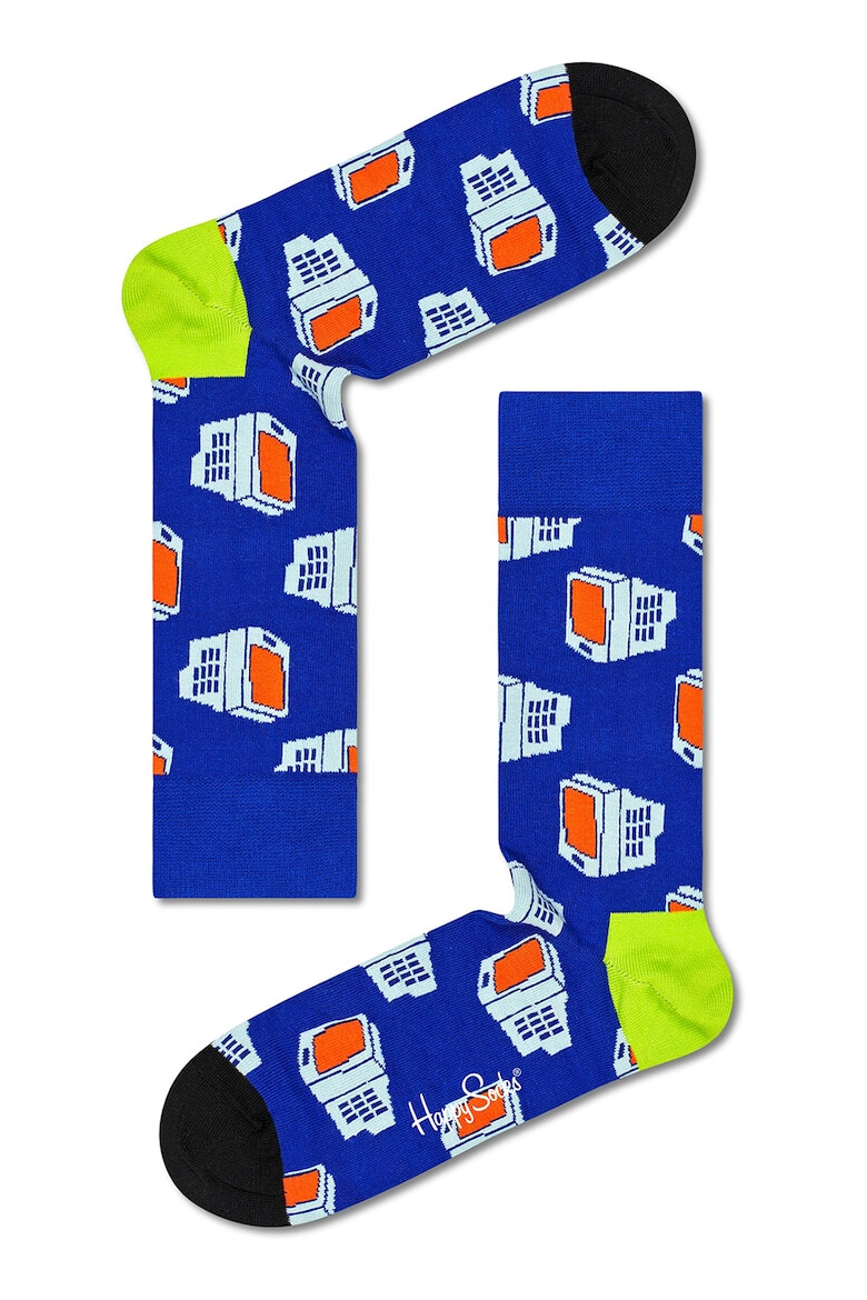 Happy Socks Унисекс чорапи с десен - 7 чифта - Pepit.bg