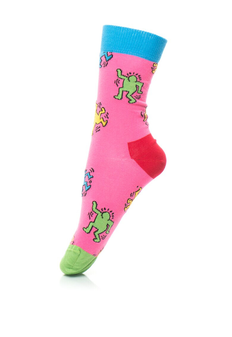 Happy Socks Унисекс чорапи с фигурален десен - Pepit.bg