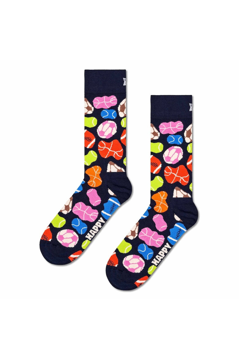 Happy Socks Унисекс чорапи с принт - 7 чифта - Pepit.bg