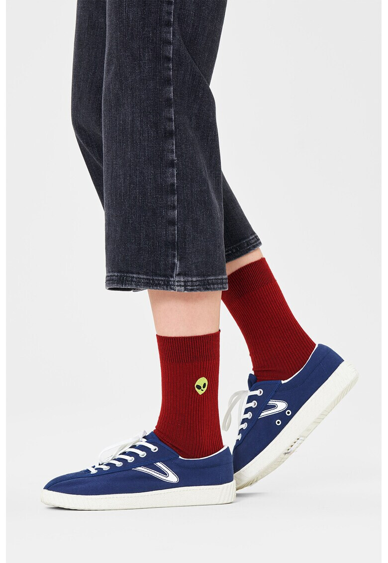 Happy Socks Унисекс чорапи с щампа - Pepit.bg