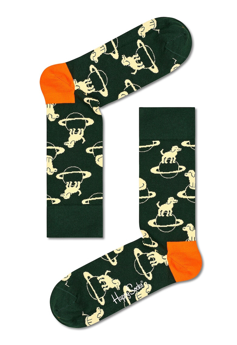 Happy Socks Унисекс чорапи Space Dog - Pepit.bg