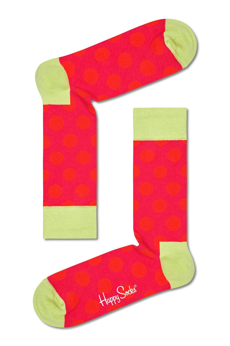 Happy Socks Унисекс десенирани чорапи - 3 чифта - Pepit.bg