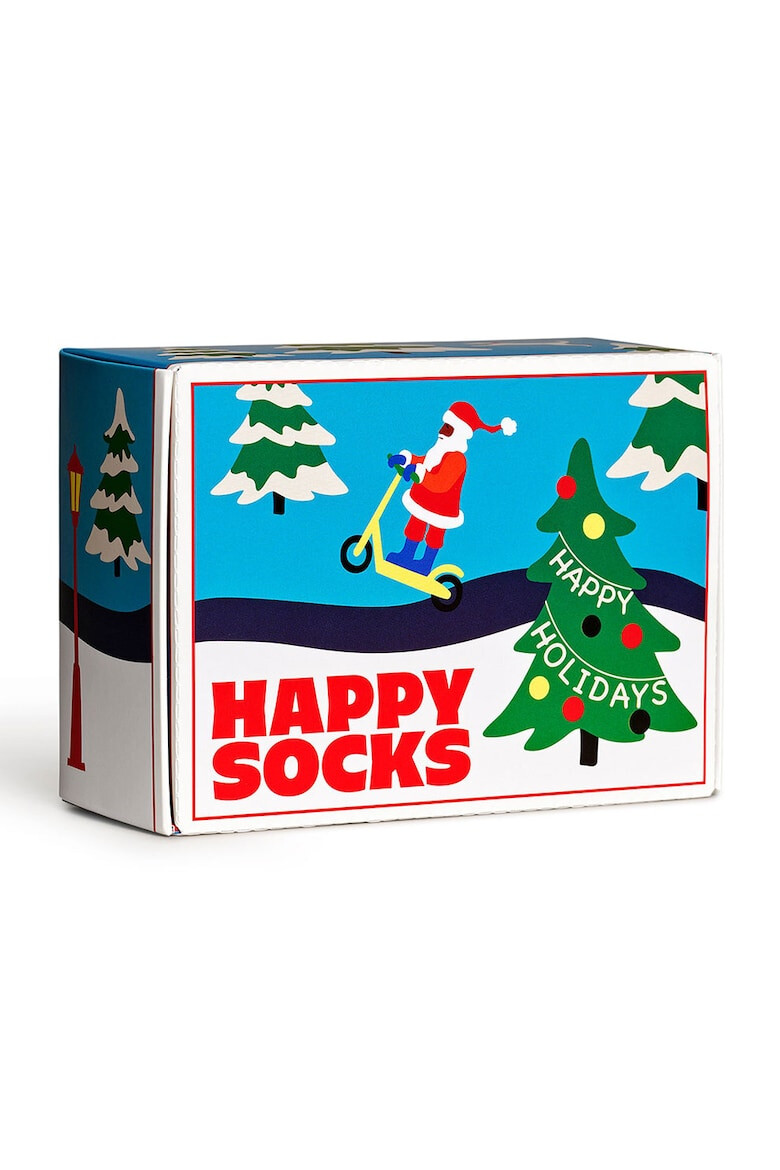 Happy Socks Унисекс дълги чорапи - 2 чифта - Pepit.bg