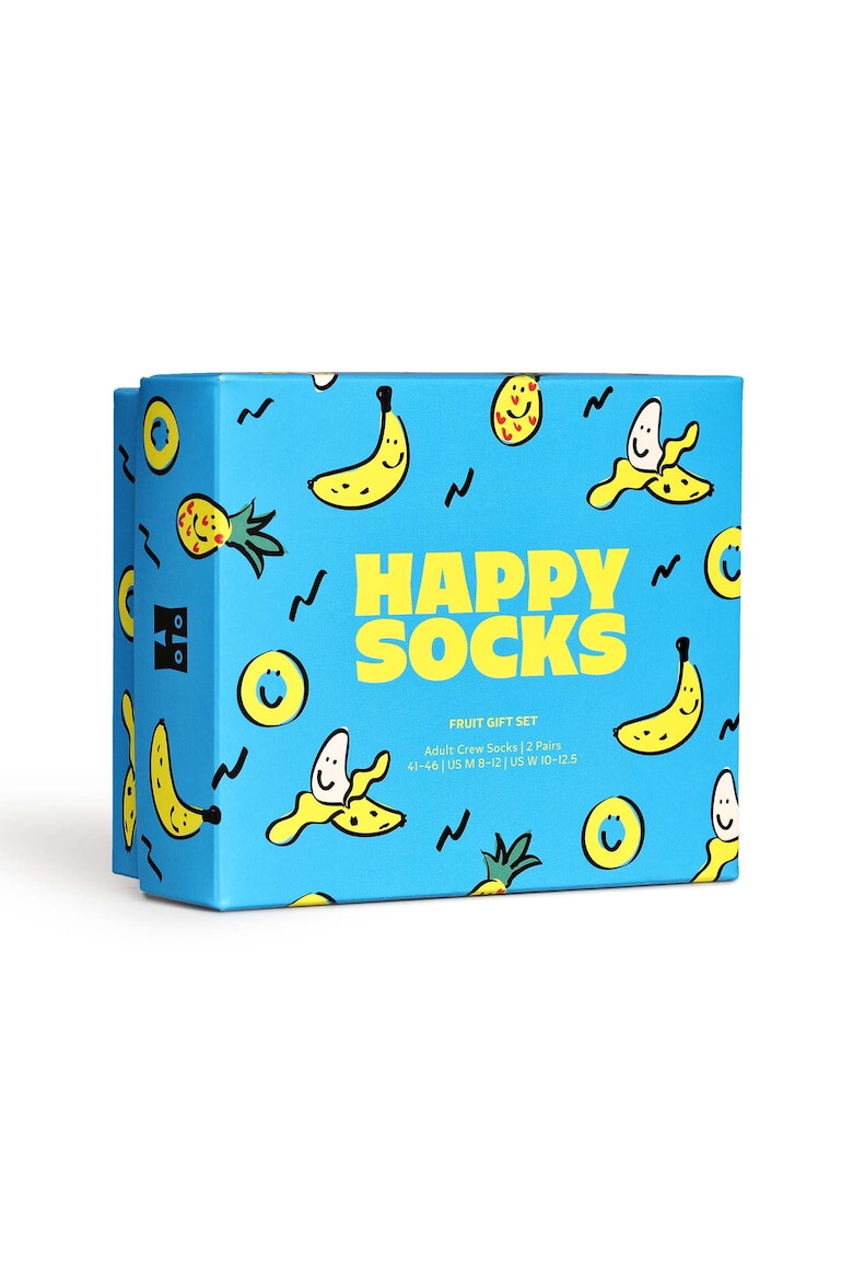 Happy Socks Унисекс дълги чорапи - 2 чифта - Pepit.bg