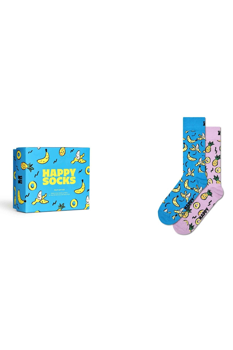 Happy Socks Унисекс дълги чорапи - 2 чифта - Pepit.bg